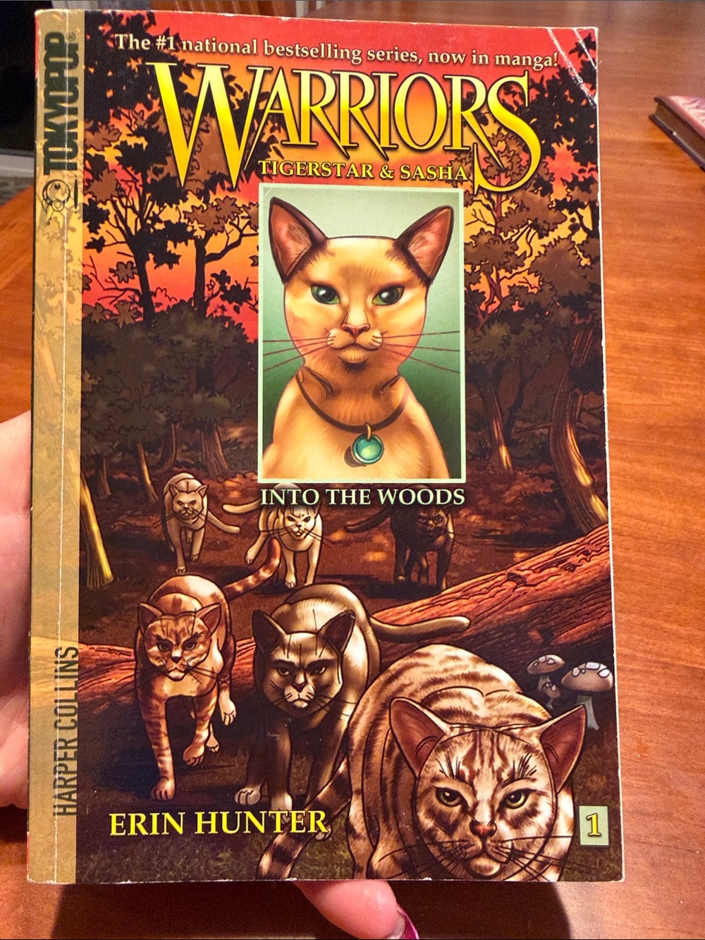 Warriors Manga: Tigerstar & Sasha, into the woods
